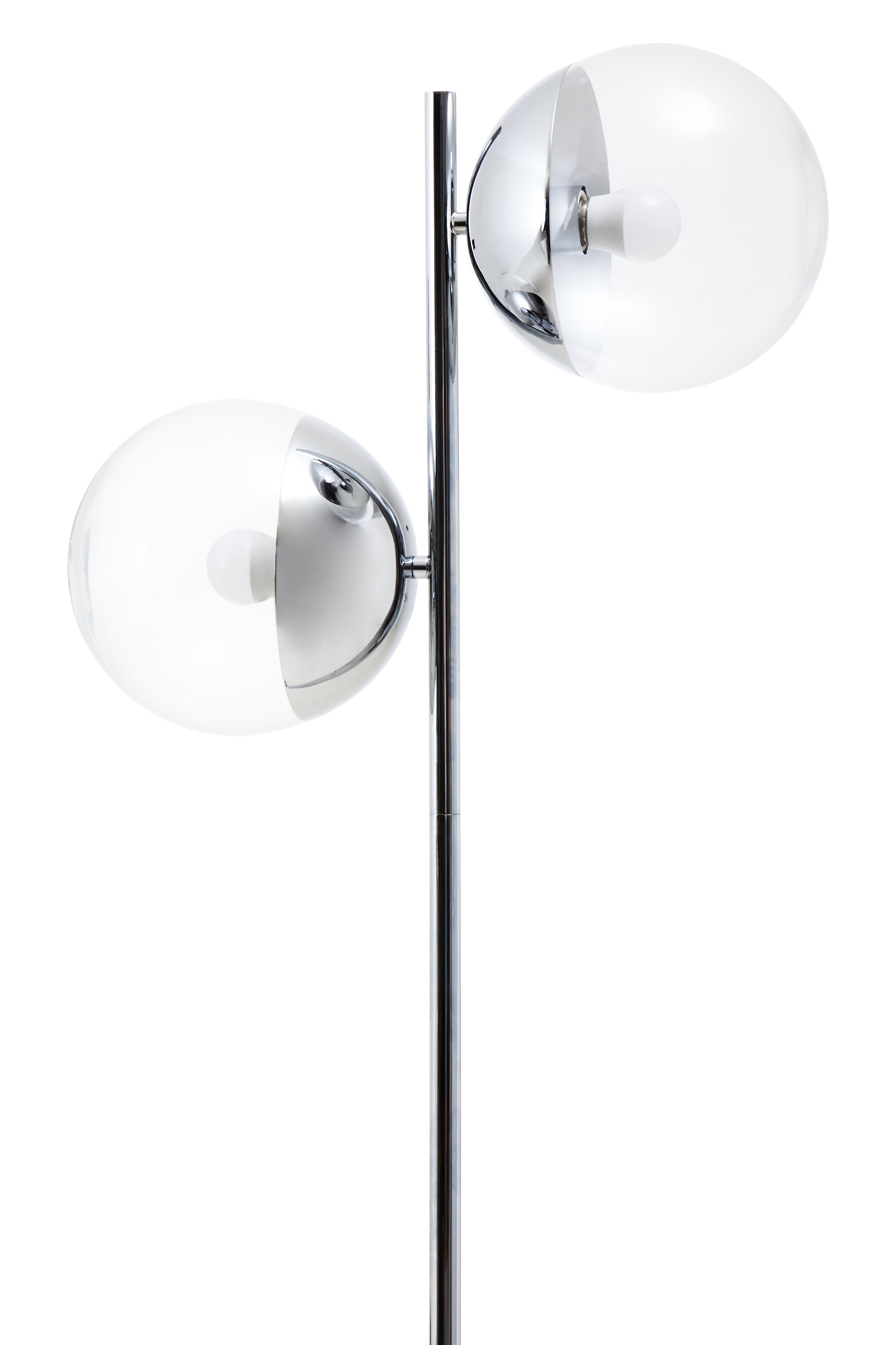 Kidston Silver Finish Metal Floor Lamp